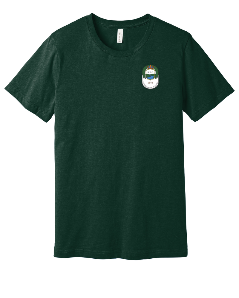 Columbus Rugby - BELLA+CANVAS® - Unisex Heather CVC Short Sleeve Tee - 3001CVC - Crest