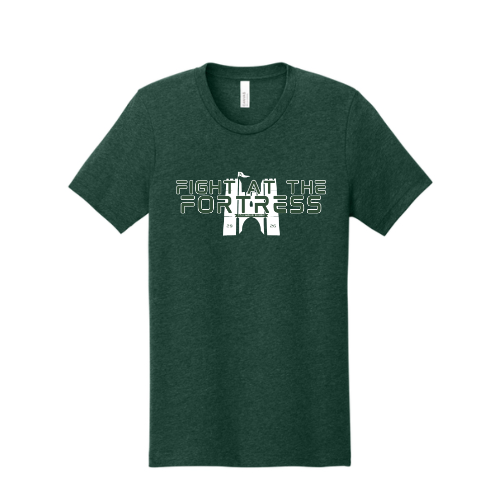 Columbus Rugby - BELLA+CANVAS® - Fight at the Fortress T-Shirt - 3001CVC