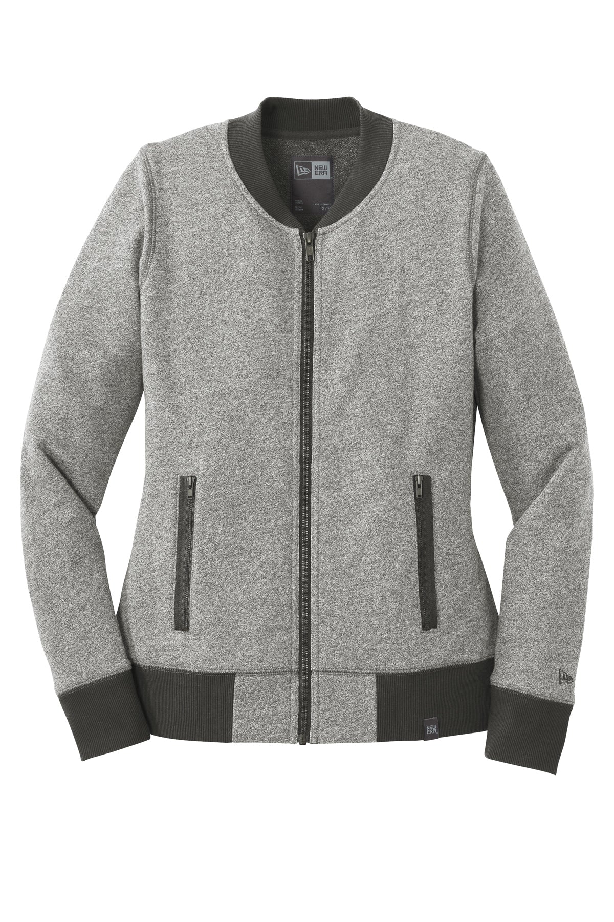 New Era® - Ladies French Terry Baseball Full-Zip - LNEA503