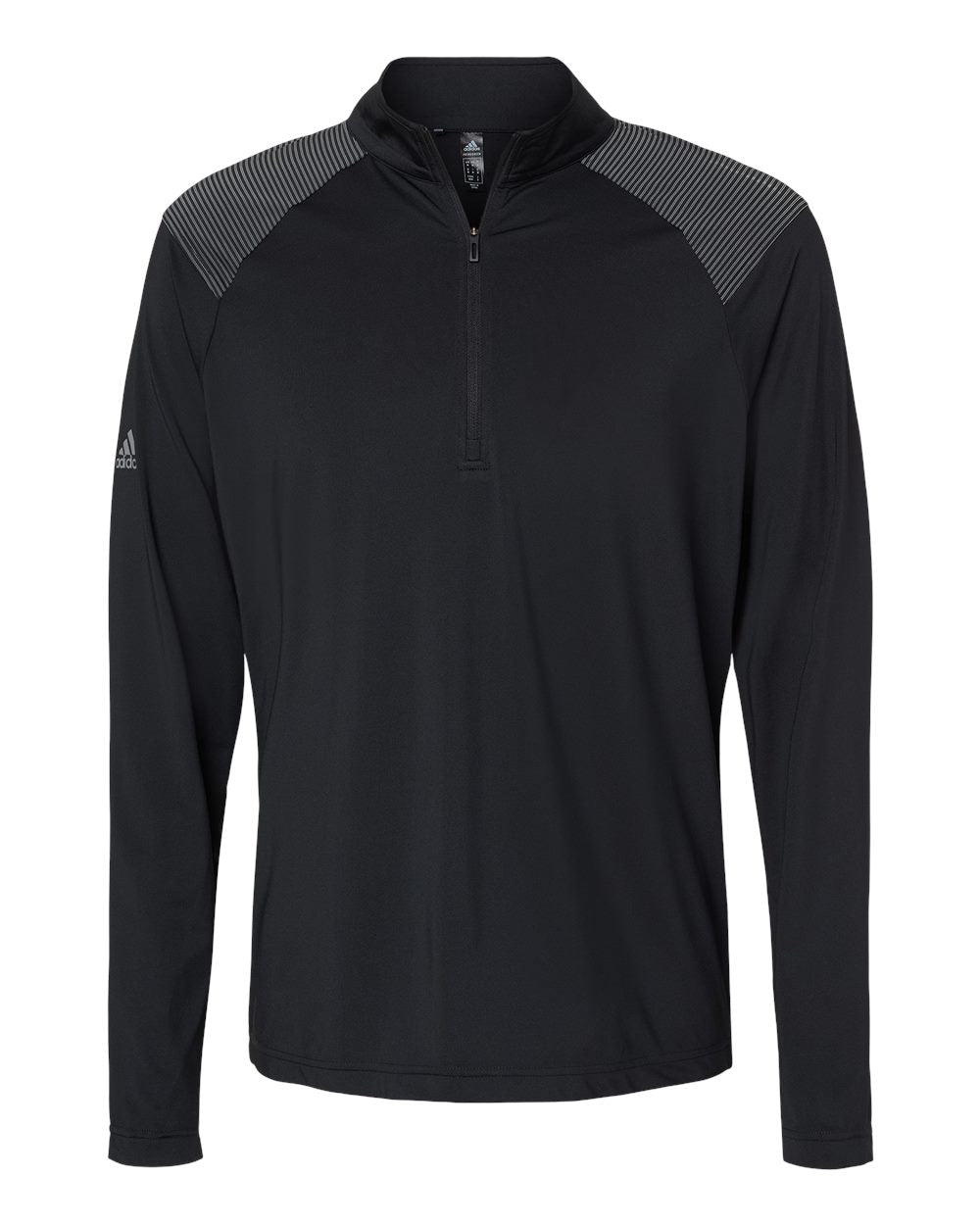 Adidas - Shoulder Stripe Quarter-Zip Pullover - A520