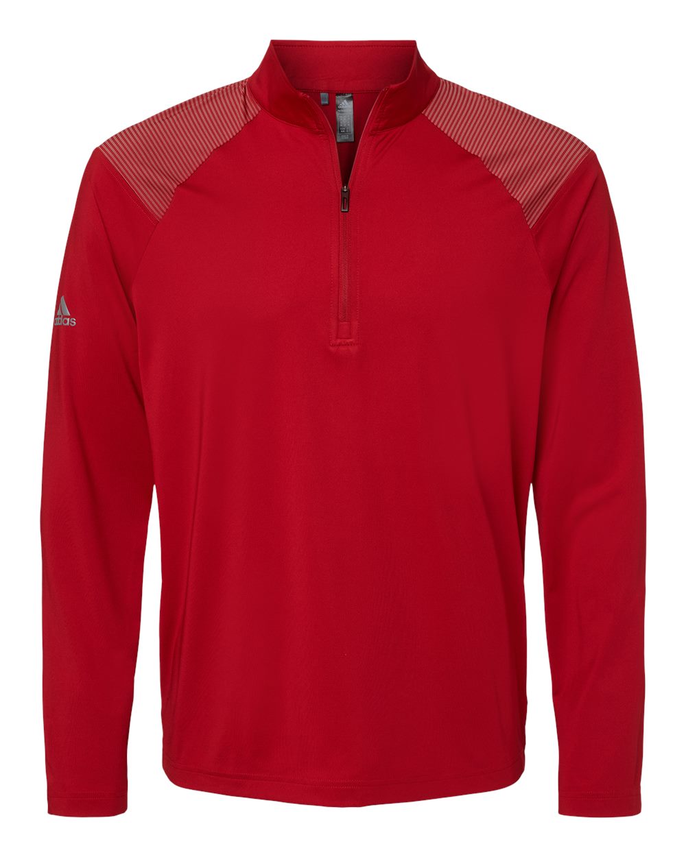Adidas - Shoulder Stripe Quarter-Zip Pullover - A520