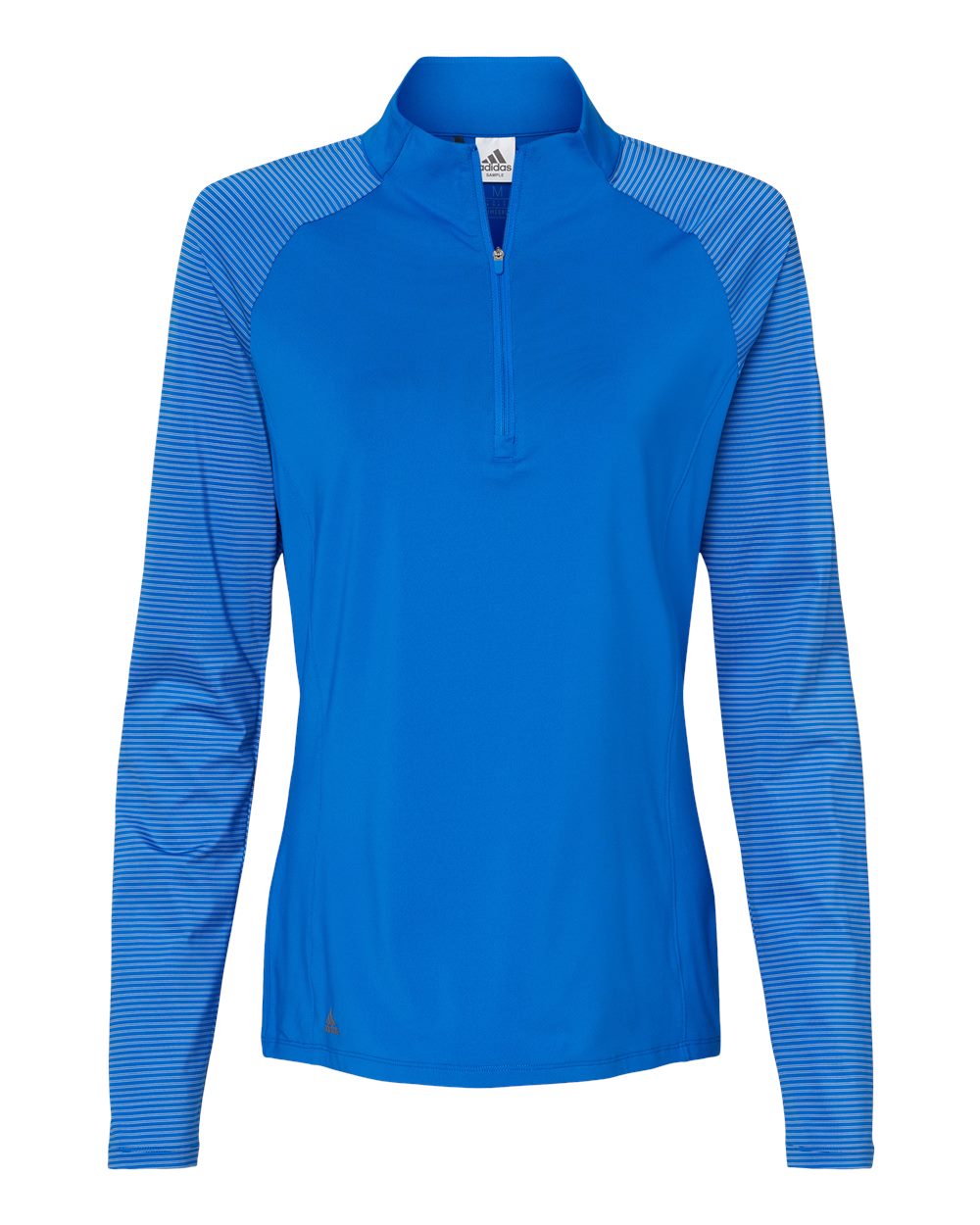 Adidas - Women's Stripe Block Quarter-Zip Pullover - A521