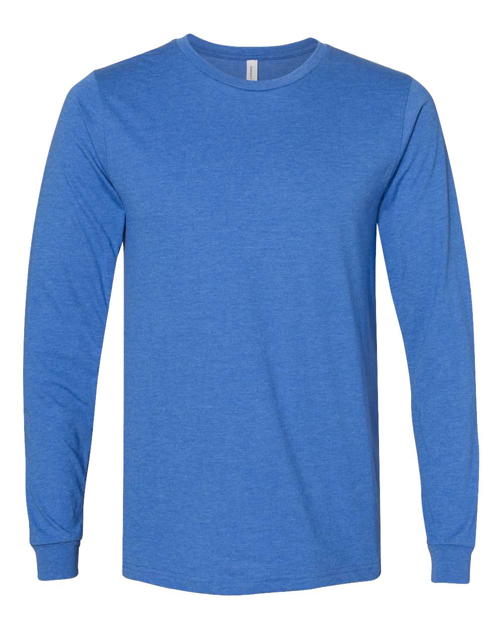BELLA + CANVAS - Unisex Heather CVC Long Sleeve Tee - 3501CVC