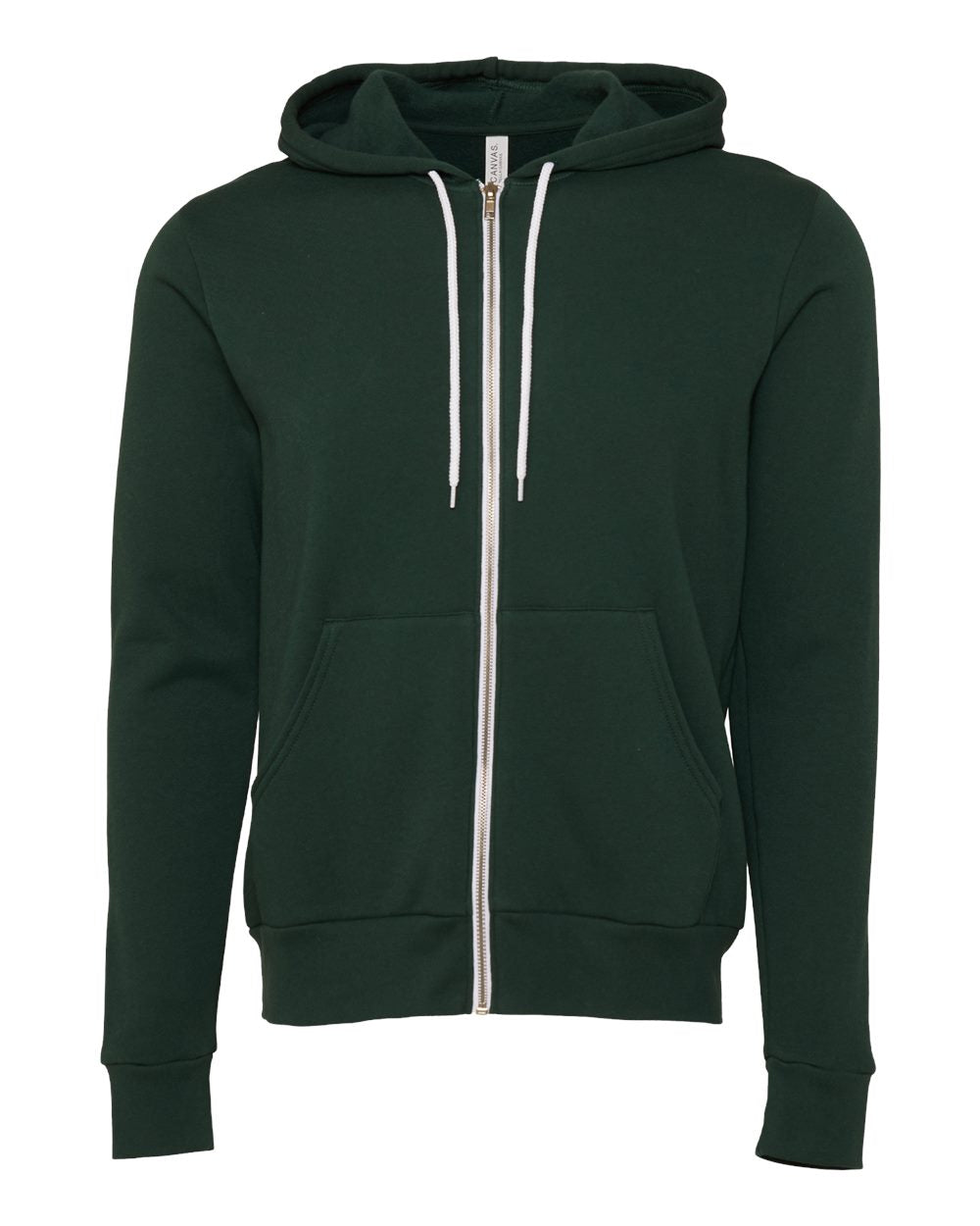 BELLA + CANVAS - Unisex Sponge Fleece Full-Zip Hoodie - 3739