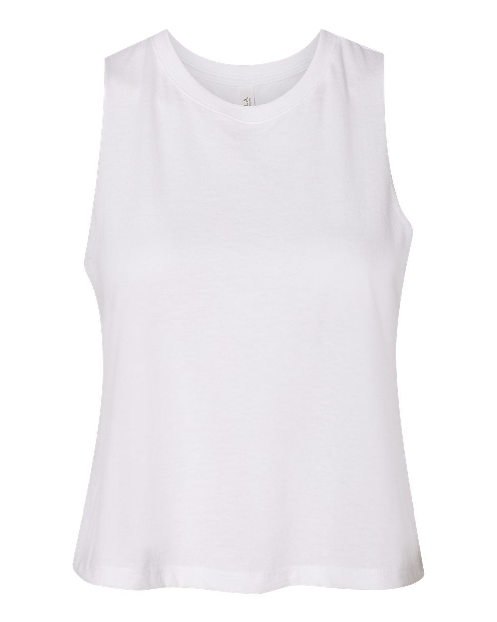 BELLA + CANVAS - Women's Racerback Cropped Tank - 6682