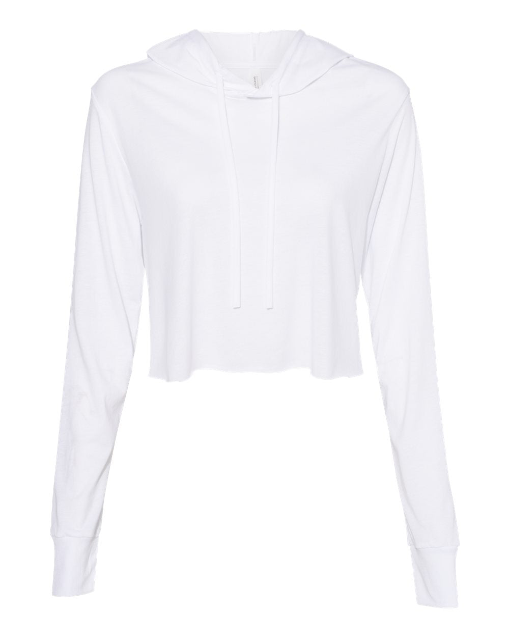 BELLA + CANVAS - Women’s Triblend Cropped Long Sleeve Hoodie - 8512