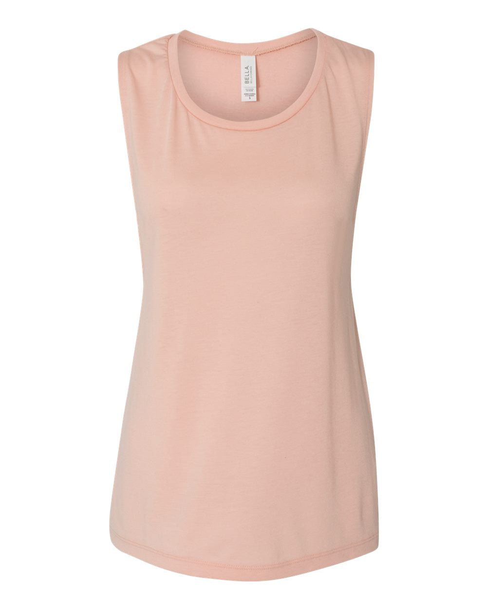 BELLA + CANVAS - Women's Flowy Scoop Muscle Tank - 8803