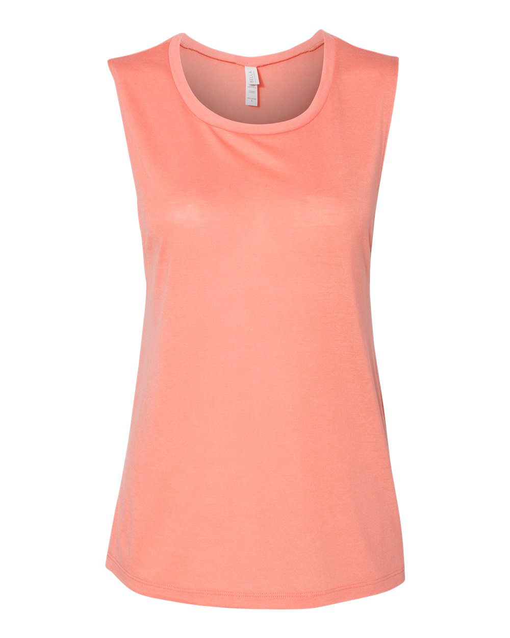BELLA + CANVAS - Women's Flowy Scoop Muscle Tank - 8803
