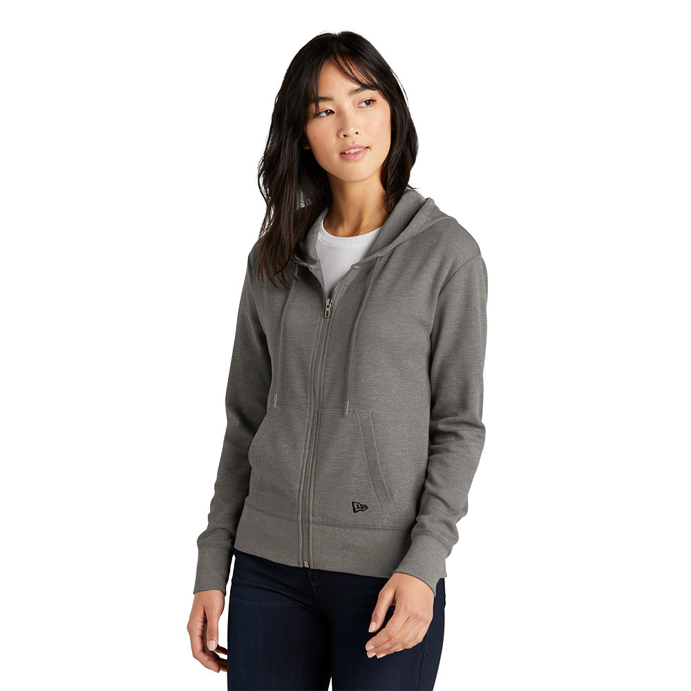 New Era® - Ladies Thermal Full-Zip Hoodie - LNEA141