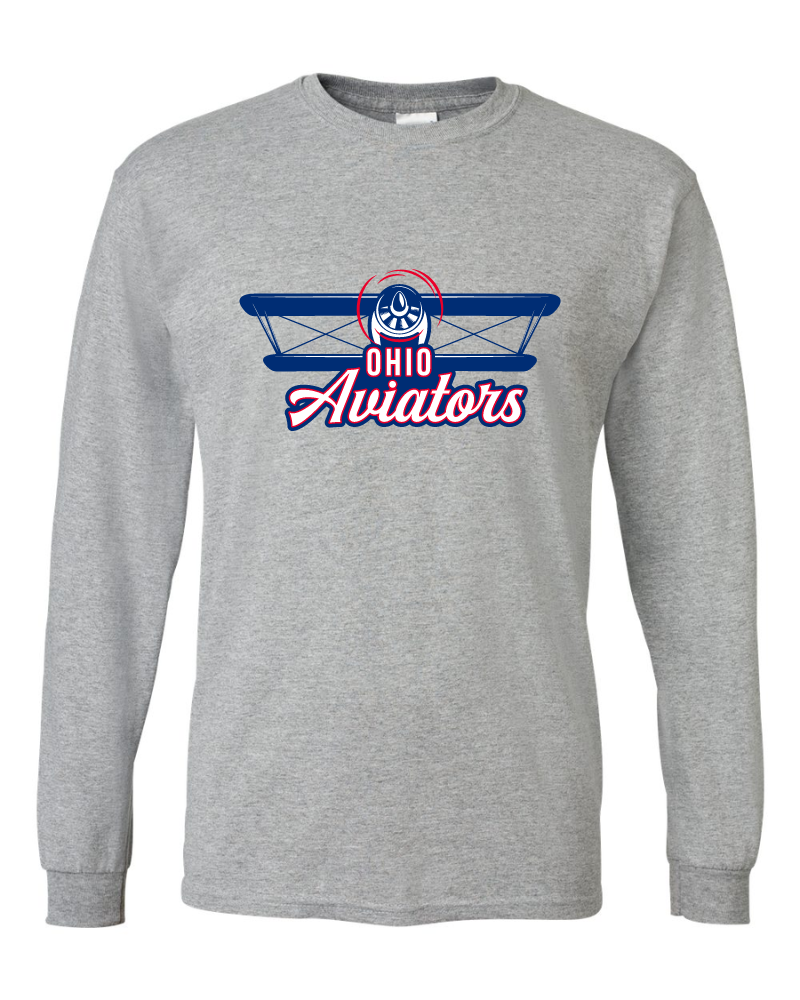 Aviators - Gildan® DryBlend® 50 Cotton/50 Poly Long Sleeve T-Shirt