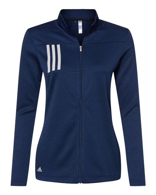 Adidas - Women's 3-Stripes Double Knit Full-Zip - A483